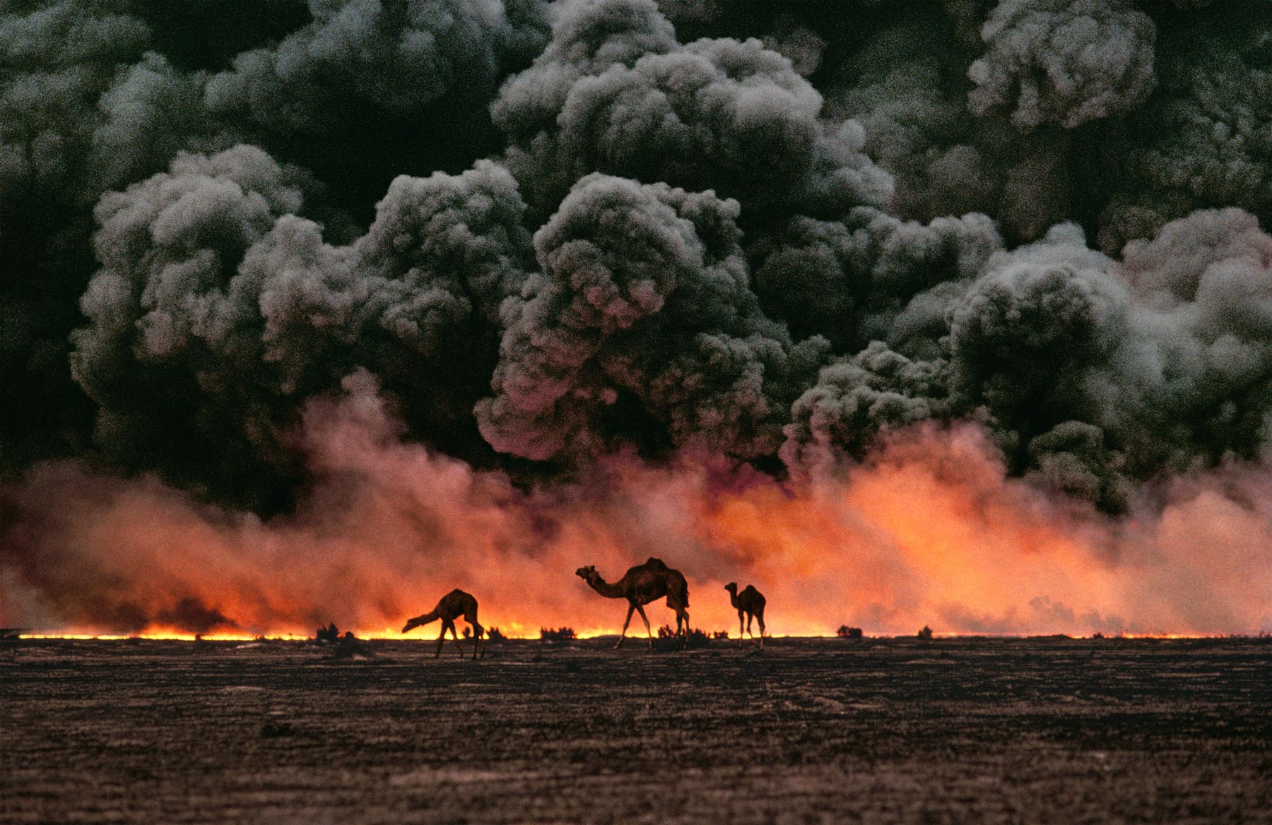 Ahmadi Oil Fields, Kuwait Image