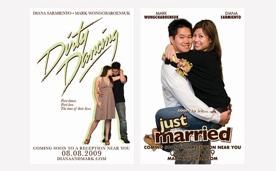 dirty-dancing-just-married-wedding-invitation